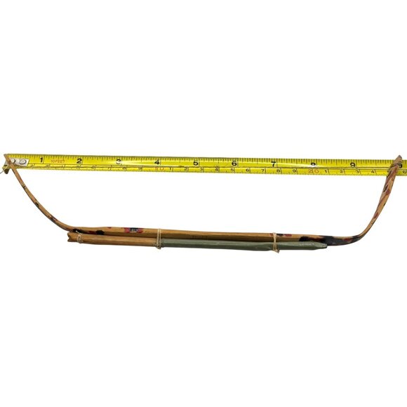 VTG Wall Art Native American Profile Headdress Bow Dwight Indian School Signed - Picture 10 of 10